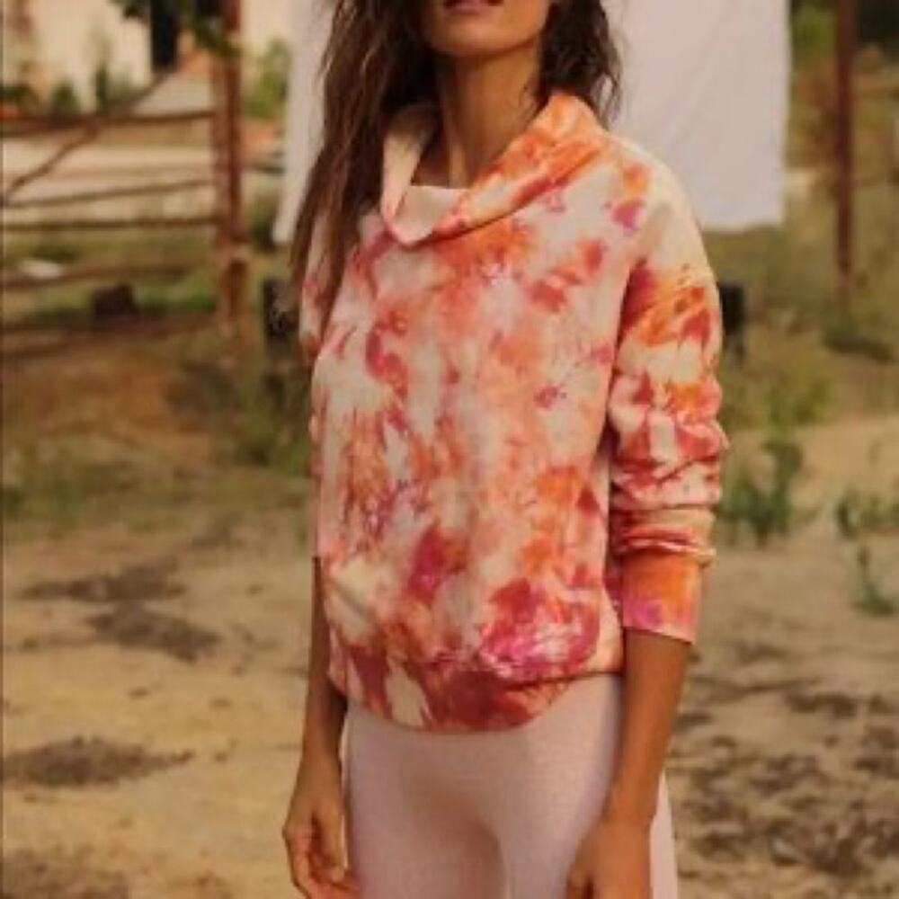Anthropologie Pilcro and the Letterpress Watercolor Sweatshirt